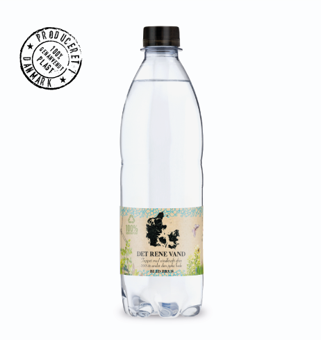 Det Rene Vand 0,50 liter med brus Helpwater