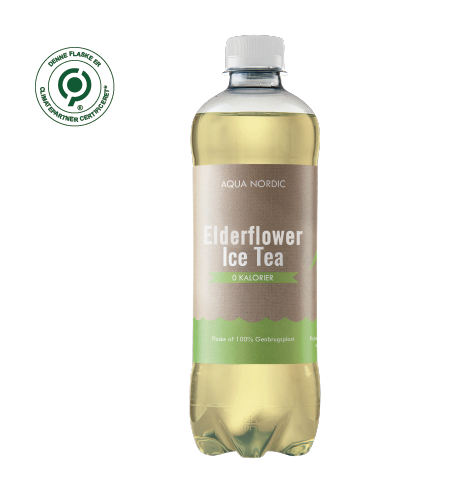 Ice Tea med hyldeblomstsmag