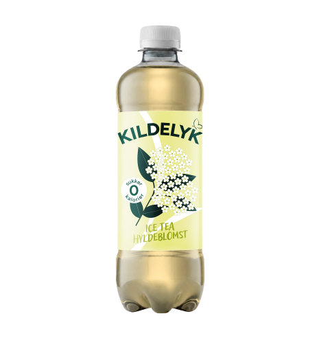 Ice Tea med hyldeblomstsmag fra Kildelyk 0,5 L